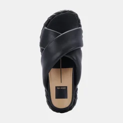 DOLCE VITA Wedges*Blume Sandals Black Stella