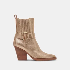 DOLCE VITA Boots & Booties*Bounty Boots Rose Gold Distressed Leather