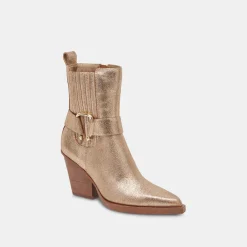 DOLCE VITA Boots & Booties*Bounty Boots Rose Gold Distressed Leather