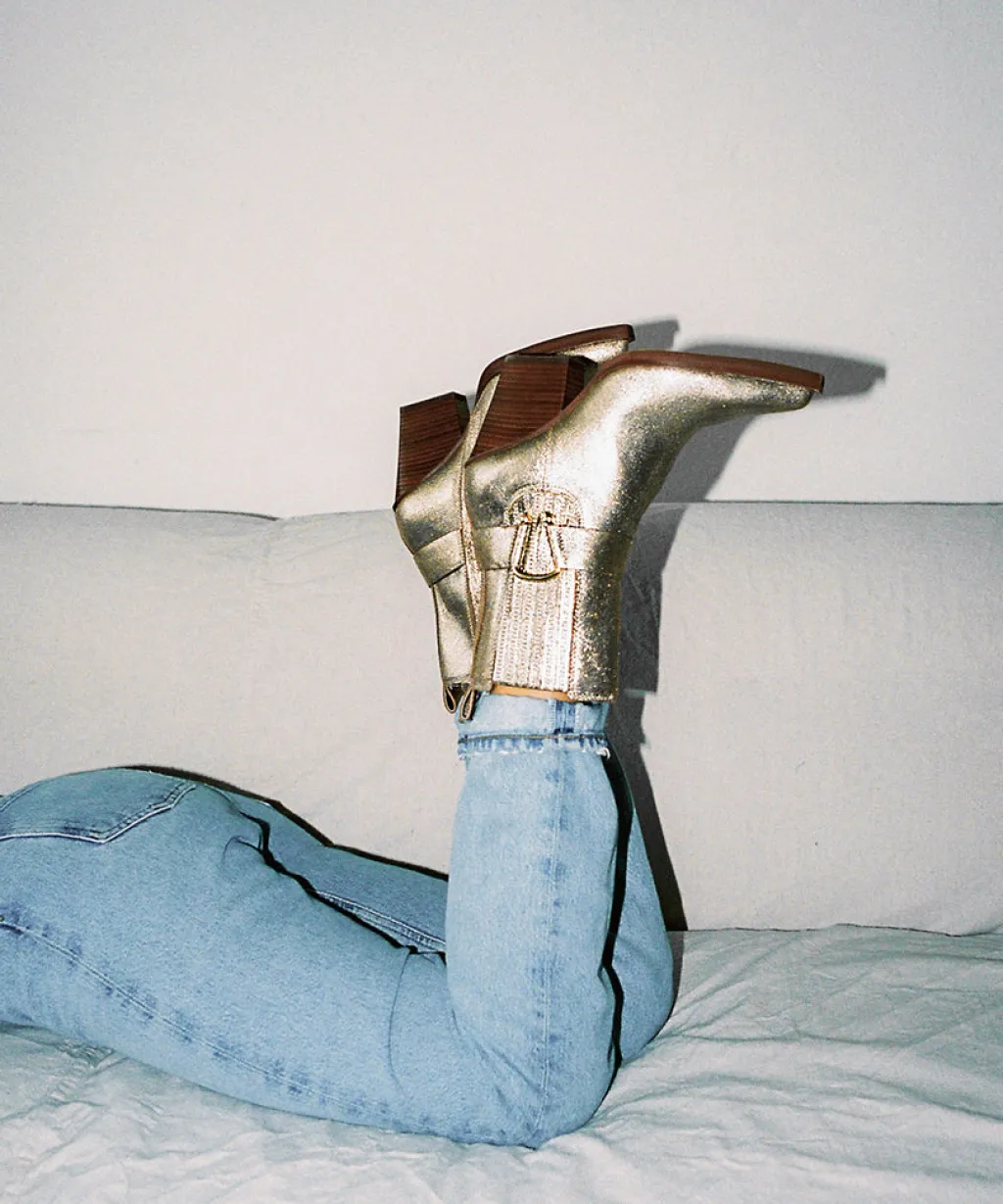 DOLCE VITA Boots & Booties*Bounty Boots Rose Gold Distressed Leather