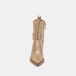DOLCE VITA Boots & Booties*Bounty Boots Rose Gold Distressed Leather