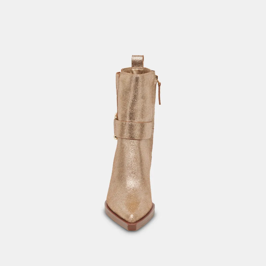 DOLCE VITA Boots & Booties*Bounty Boots Rose Gold Distressed Leather