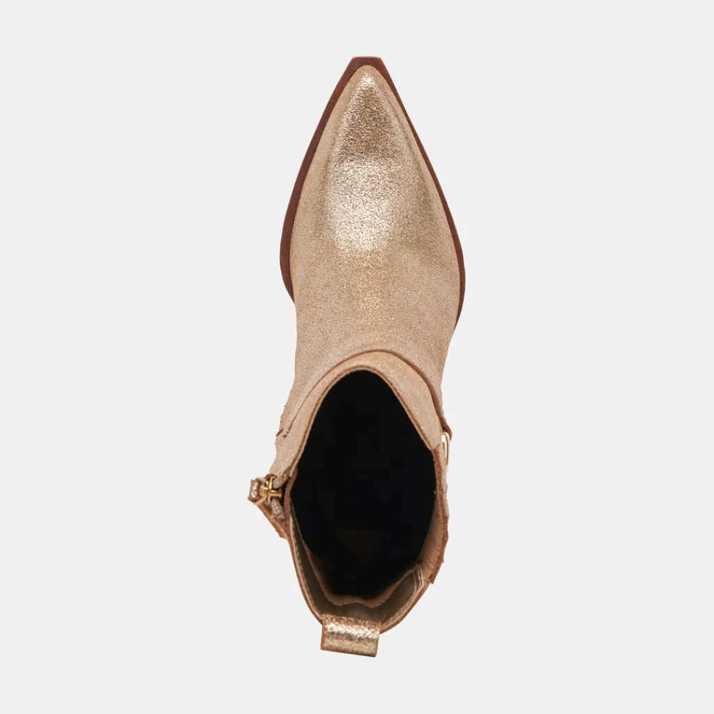DOLCE VITA Boots & Booties*Bounty Boots Rose Gold Distressed Leather
