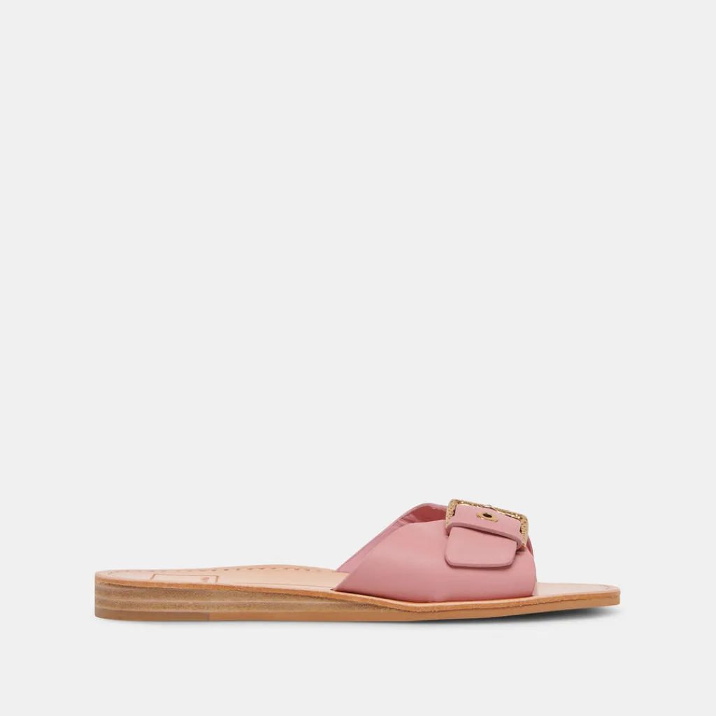 DOLCE VITA Sandals*Cabana Sandals Dark Rose Leather