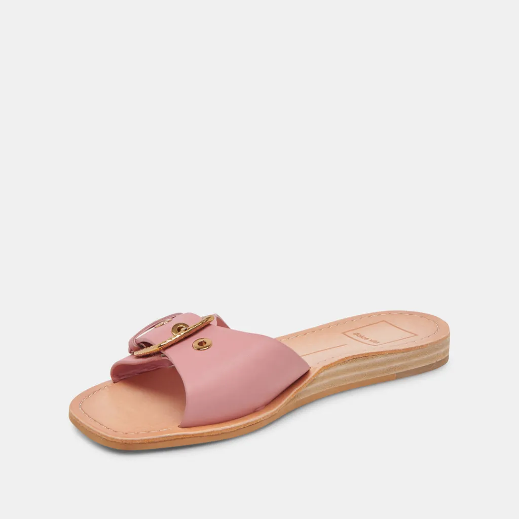 DOLCE VITA Sandals*Cabana Sandals Dark Rose Leather