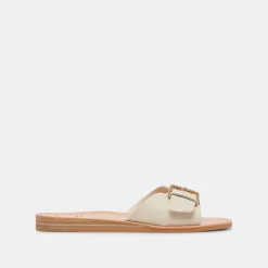 DOLCE VITA Sandals*Cabana Sandals Ivory Leather