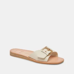 DOLCE VITA Sandals*Cabana Sandals Ivory Leather
