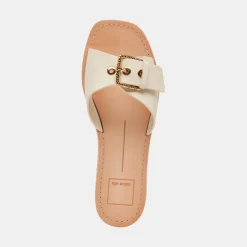 DOLCE VITA Sandals*Cabana Sandals Ivory Leather