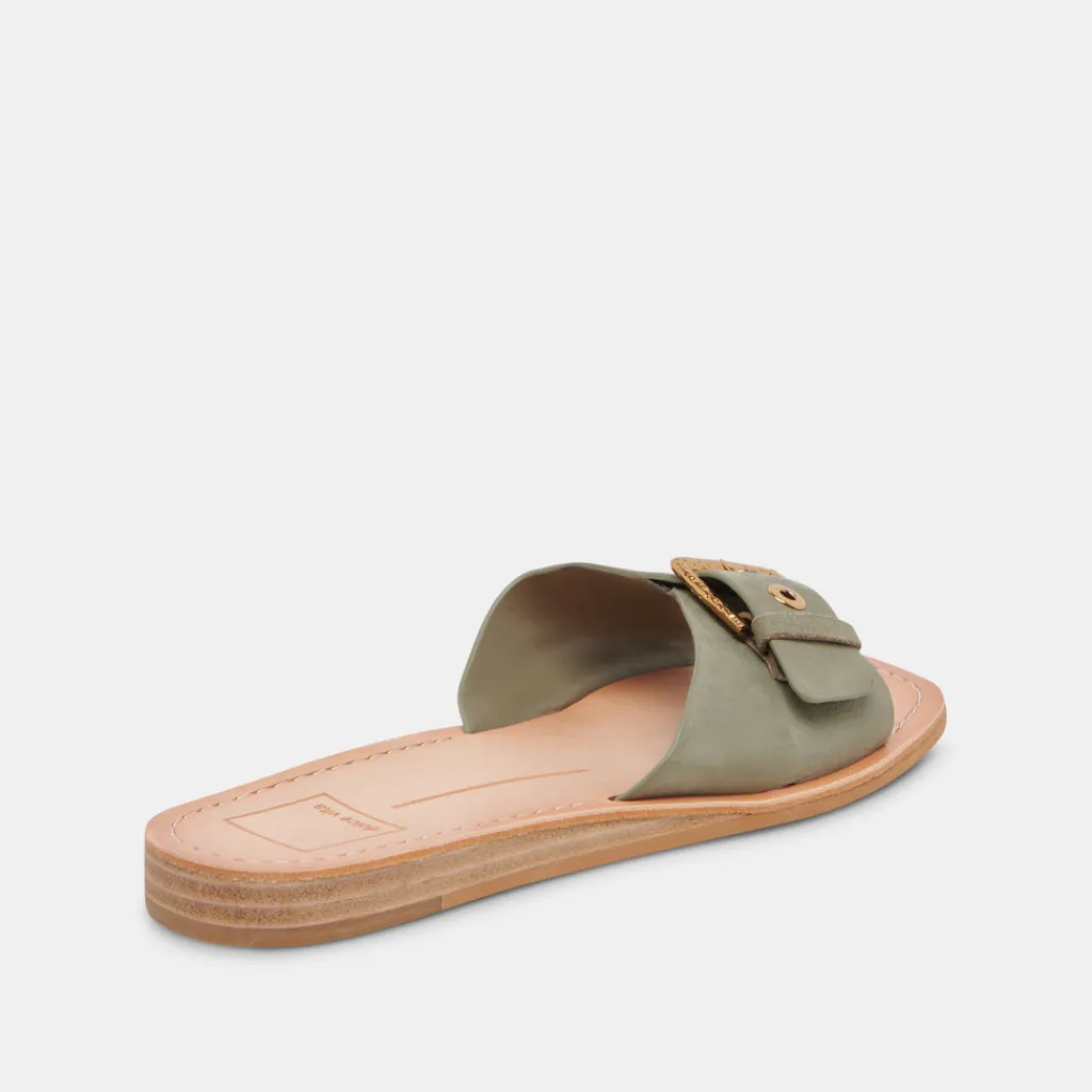 DOLCE VITA Sandals*Cabana Sandals Sage Nubuck