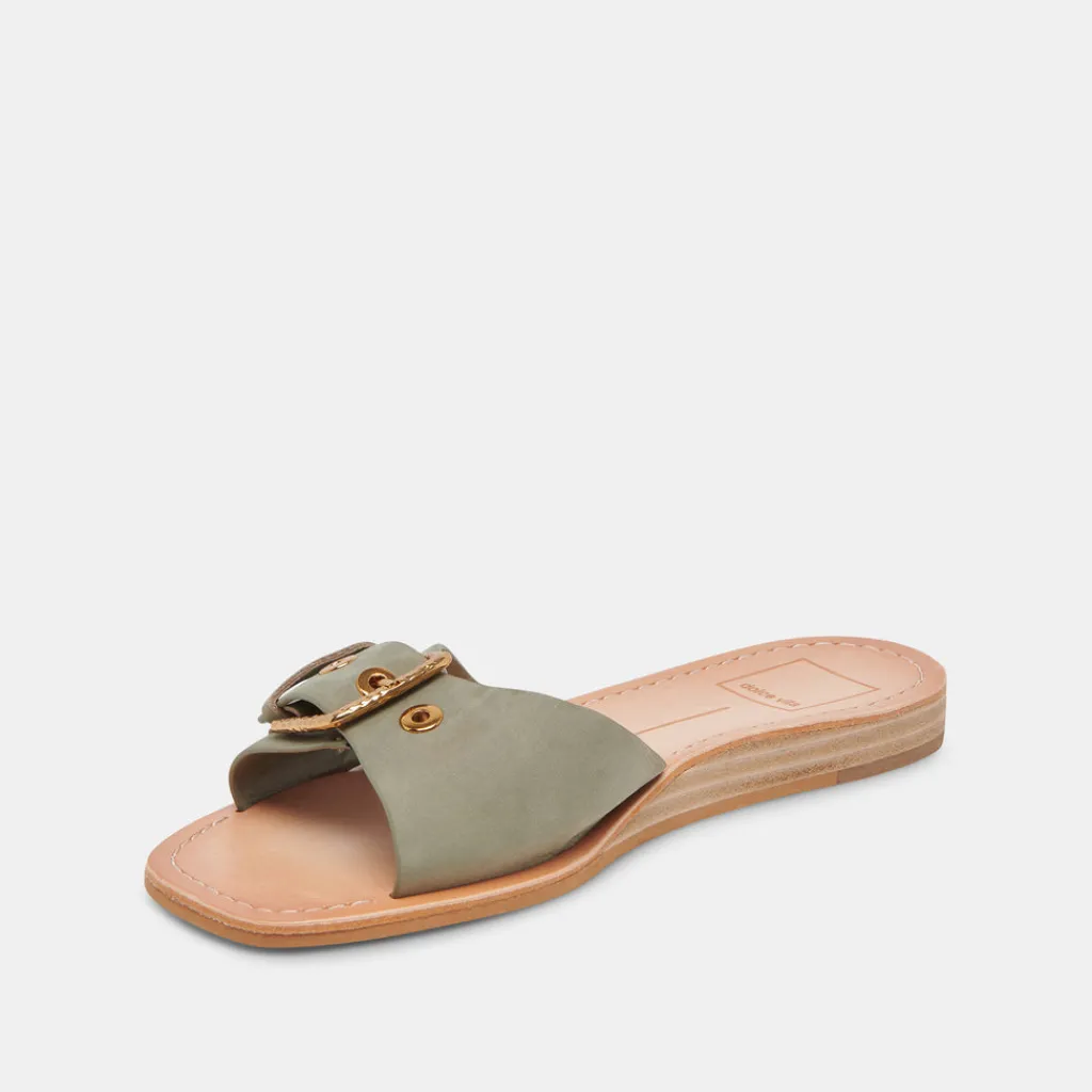 DOLCE VITA Sandals*Cabana Sandals Sage Nubuck