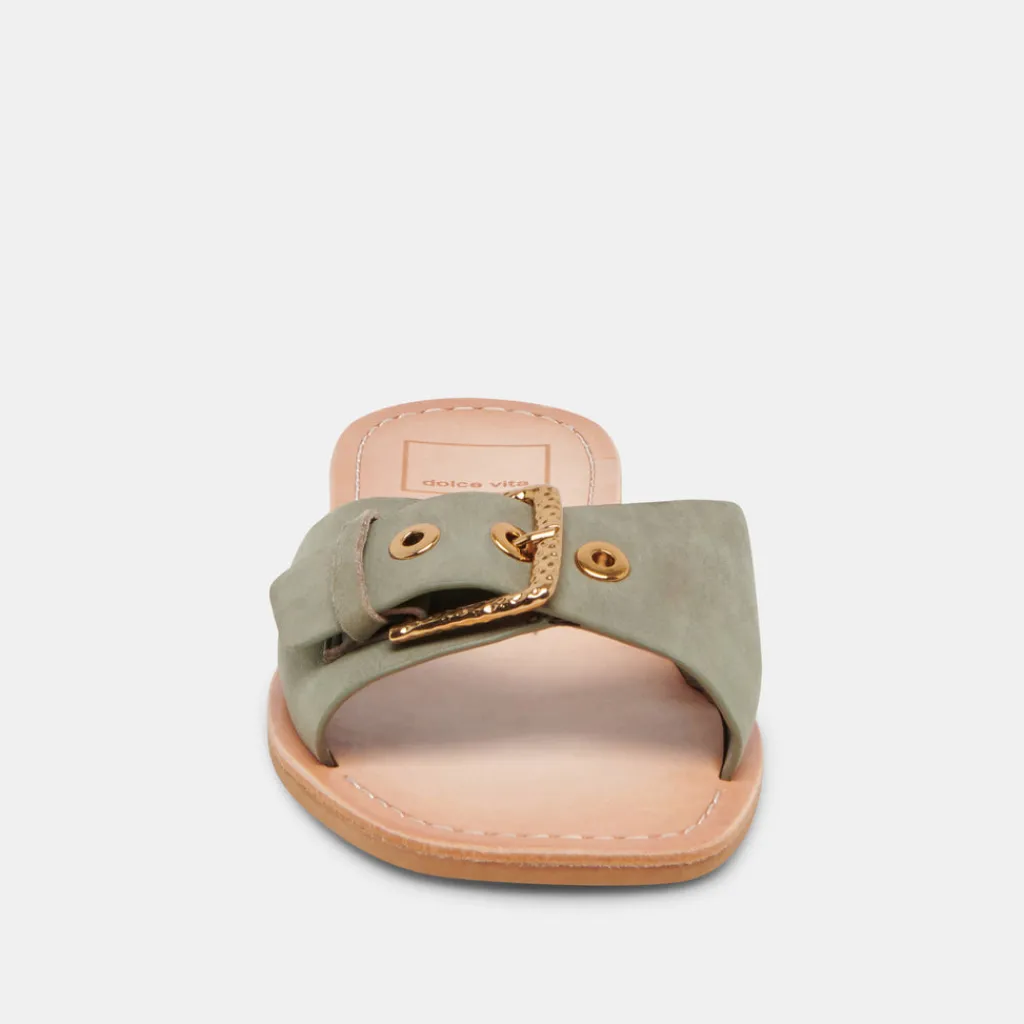 DOLCE VITA Sandals*Cabana Sandals Sage Nubuck