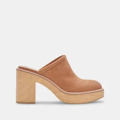 DOLCE VITA Mules & Clogs*Camdin Heels Praline Nubuck