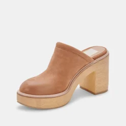 DOLCE VITA Mules & Clogs*Camdin Heels Praline Nubuck