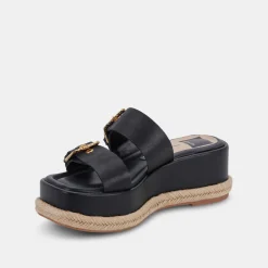 DOLCE VITA Sandals*Canyon Sandals Black Leather