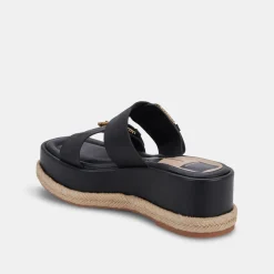 DOLCE VITA Sandals*Canyon Sandals Black Leather