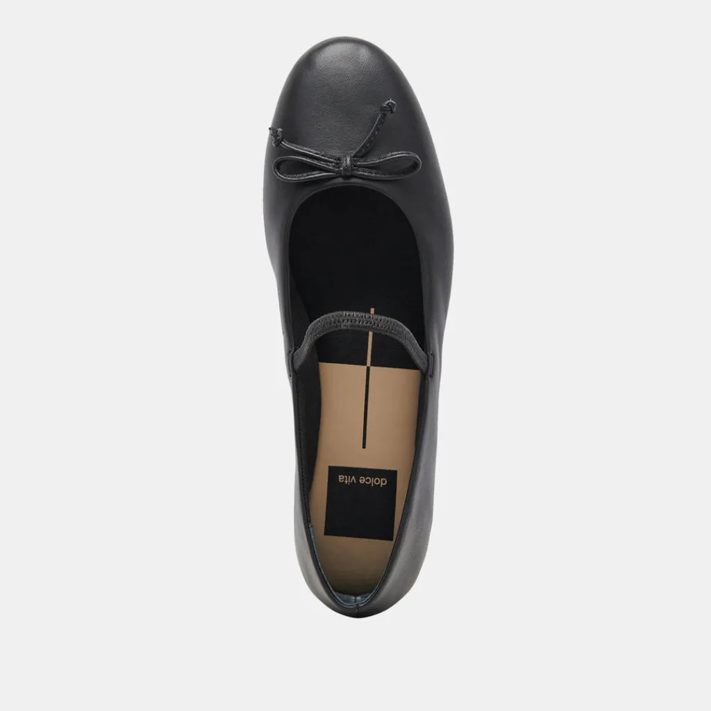DOLCE VITA Flats & Loafers*Carin Ballet Flats Black Leather