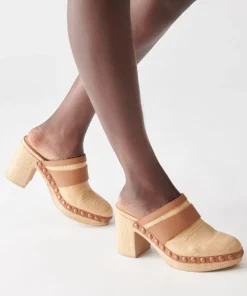 DOLCE VITA Mules & Clogs*Carmac Heels Lt Natural Raffia