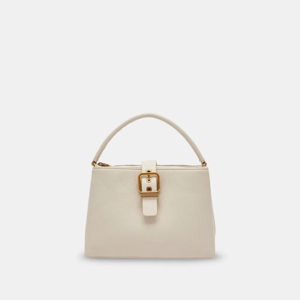 DOLCE VITA Handbags*Charly Crossbody Ivory Leather