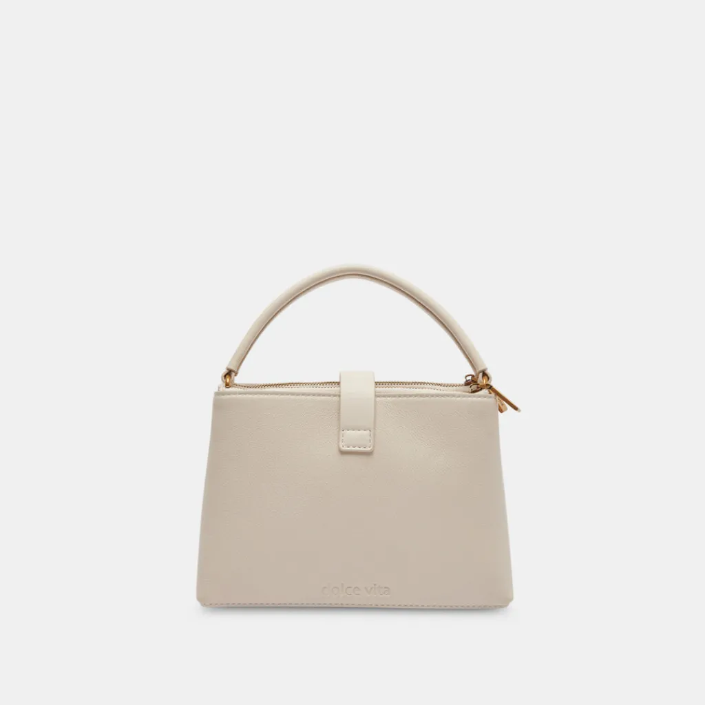 DOLCE VITA Handbags*Charly Crossbody Ivory Leather