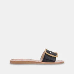 DOLCE VITA Sandals*Dasa Sandals Black Raffia