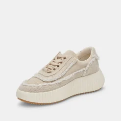 DOLCE VITA Sneakers*Dolen Fray Sneakers Sand Canvas