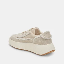 DOLCE VITA Sneakers*Dolen Fray Sneakers Sand Canvas