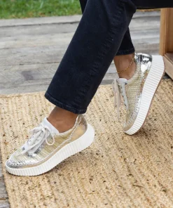 DOLCE VITA Sneakers*Dolen Sneakers Gold Knit