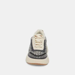 DOLCE VITA Sneakers*Dolen Sneakers White Black Woven