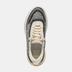 DOLCE VITA Sneakers*Dolen Sneakers White Black Woven