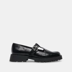 DOLCE VITA Flats & Loafers*Ebbie Flats Midnight Patent Leather