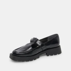 DOLCE VITA Flats & Loafers*Ebbie Flats Midnight Patent Leather