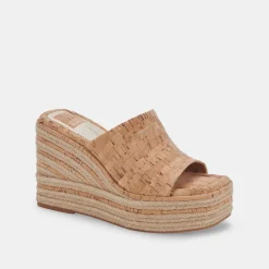DOLCE VITA Wedges*Elaria Wedges Natural Cork