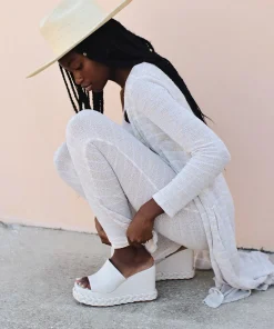 DOLCE VITA Wedges*Elene Wedges Ivory Leather