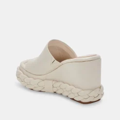 DOLCE VITA Wedges*Elene Wedges Ivory Leather