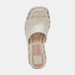 DOLCE VITA Wedges*Elene Wedges Ivory Leather