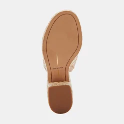 DOLCE VITA Wedges*Elora Heels Lt Natural Raffia