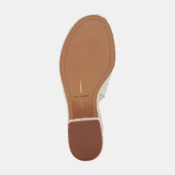 DOLCE VITA Wedges*Elora Heels Off White Raffia