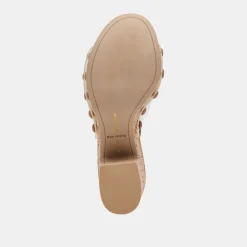 DOLCE VITA Mules & Clogs*Emol Heels Crystal Vinyl