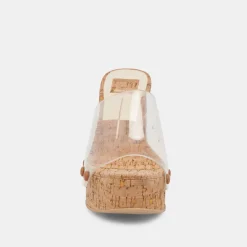 DOLCE VITA Mules & Clogs*Emol Heels Crystal Vinyl