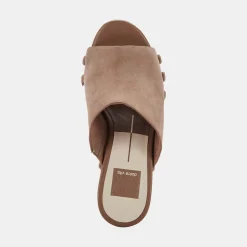 DOLCE VITA Wedges*Emol Heels Mushroom Suede