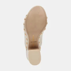 DOLCE VITA Mules & Clogs*Emol Heels Off White Leather