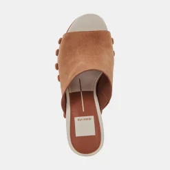 DOLCE VITA Wedges*Emol Heels Pecan Suede