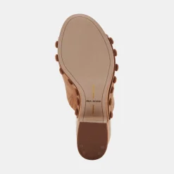 DOLCE VITA Wedges*Emol Heels Pecan Suede