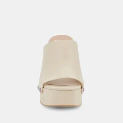 DOLCE VITA Mules & Clogs*Emol Pride Heels Ivory Leather