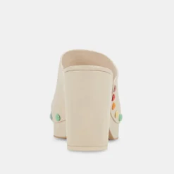 DOLCE VITA Mules & Clogs*Emol Pride Heels Ivory Leather