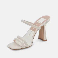 DOLCE VITA Heels*Fort Heels Ivory Embossed Stella