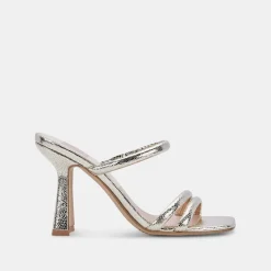 DOLCE VITA Heels*Fort Heels Light Gold Crackled Stella