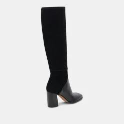 DOLCE VITA Boots & Booties*Fynn Boots Black Multi Embossed Leather
