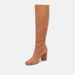 DOLCE VITA Boots & Booties*Fynn Wide Calf Boots Brown Nubuck