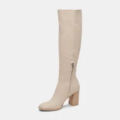 DOLCE VITA Boots & Booties*Fynn Wide Calf Boots Sand Nubuck